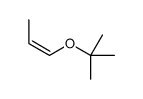 2-methyl-2-[(Z)-prop-1-enoxy]propane Structure