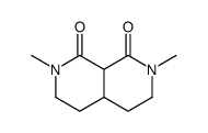 2,7-dimethyl-3,4,4a,5,6,8a-hexahydro-2,7-naphthyridine-1,8-dione结构式