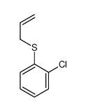 1-chloro-2-prop-2-enylsulfanylbenzene Structure