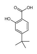 4-(tert-Butyl)-2-hydroxybenzoic acid Structure