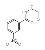 N-[(3-nitrobenzoyl)amino]formamide Structure