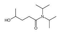 N,N-diisopropyl-4-hydroxypentanamide Structure