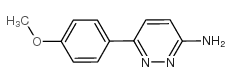 6-(4-methoxyphenyl)pyridazin-3-amine Structure