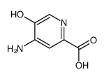 4-amino-5-hydroxypyridine-2-carboxylic acid结构式
