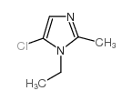 5-Chloro-1-ethyl-2-methylimidazole Structure