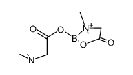 (R)-2-((dimethylglycyl)oxy)-3,3-dimethyl-5-oxo-1,3,2l4-oxazaborolidin-3-ium Structure