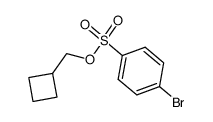 cyclobutyl brosylate Structure