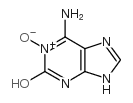 2H-Purin-2-one,6-amino-1,3,4,9-tetrahydro-, 1-oxide结构式