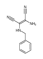 2-amino-3-(benzylamino)but-2-enedinitrile Structure