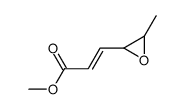 Epoxy-4,5 hexene-2 (E) oate de methyle Structure