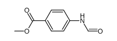 4-甲酰氨基苯甲酸甲酯结构式