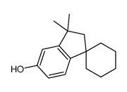 3,3-dimethylspiro[2H-indene-1,1'-cyclohexane]-5-ol结构式