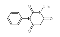1-METHYL-3-PHENYL-PYRIMIDINE-2,4,6-TRIONE Structure