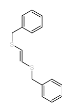 [(E)-2-benzylsulfanylethenyl]sulfanylmethylbenzene结构式