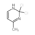 2,2-dichloro-4-methyl-3H-pyrimidine结构式