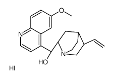 (8alpha,9R)-6'-methoxycinchonan-9-ol monohydroiodide结构式