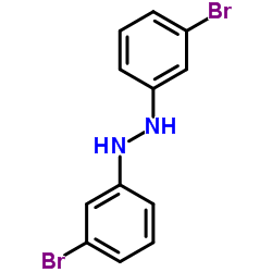 1,2-Bis(3-bromophenyl)hydrazine Structure