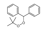 [tert-butylperoxy(phenyl)methyl]benzene Structure