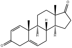 Androsta-1,5-diene-3,17-dione structure