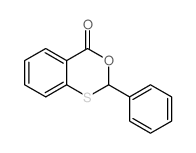 4H-3,1-Benzoxathiin-4-one,2-phenyl- structure