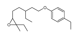 6,7-EPOXY-3-ETHYL-1-(4-ETHYLPHENOXY)-7-METHYLNONANE picture