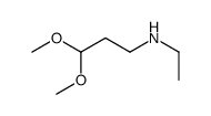 N-ethyl-3,3-dimethoxypropan-1-amine Structure