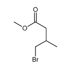 methyl 4-bromo-3-methylbutanoate结构式