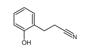 3-(2-Hydroxyphenyl)propanenitrile Structure