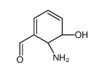 (5S,6S)-6-Amino-5-hydroxy-1,3-cyclohexadiene-1-carbaldehyde结构式