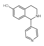 6-Isoquinolinol,1,2,3,4-tetrahydro-1-(4-pyridinyl)-(9CI) Structure
