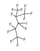 1,1,1,2,2,3,4,5,5,5-decafluoro-3-iodo-4-trifluoromethyl-pentane结构式