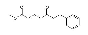 Benzeneheptanoic acid, d-oxo-, Methyl ester Structure