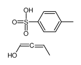 buta-1,2-dien-1-ol,4-methylbenzenesulfonic acid Structure