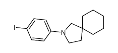 2-(4-iodophenyl)-2-azaspiro[4.5]decane Structure