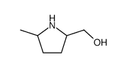 (5-Methyl-pyrrolidin-2-yl)-methanol结构式