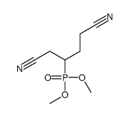 3-dimethoxyphosphorylhexanedinitrile Structure