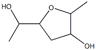 Heptitol, 2,5-anhydro-1,4,7-trideoxy- (9CI) structure