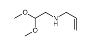 N-(2,2-dimethoxyethyl)prop-2-en-1-amine结构式