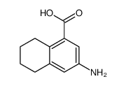 3-amino-5,6,7,8-tetrahydronaphthalene-1-carboxylic acid Structure