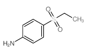 4-(乙磺酰基)苯胺结构式