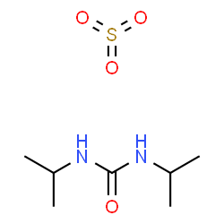 N,N'-bis(isopropyl)urea, compound with sulphur trioxide (1:1) structure