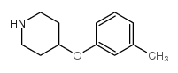 4-(3-methylphenoxy)piperidine structure