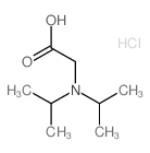 Diisopropylamino-acetic acid hydrochloride结构式