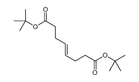 ditert-butyl oct-4-enedioate Structure