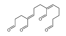 undeca-3,7-diene-1,3,7,11-tetracarbaldehyde结构式