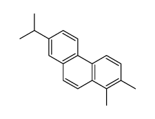 1,2-dimethyl-7-propan-2-ylphenanthrene结构式