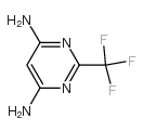 4,6-二氨基-2-三氟甲基嘧啶结构式