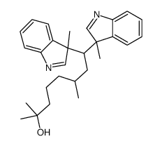 α,α,ε,3-tetramethyl-η-(3-methyl-3H-indol-3-yl)-3H-indole-3-heptanol picture