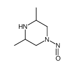3,5-dimethyl-1-nitrosopiperazine Structure