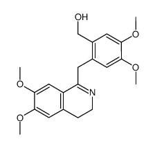 2'-hydroxymethyl-3,4-dihydropapaverine Structure